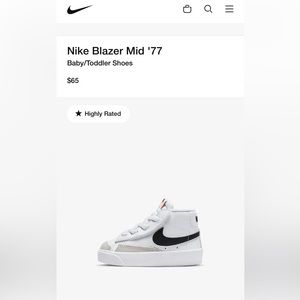 Nike blazers toddler